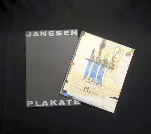 Janssen, Horst Handzeichnungen in 2 Büchern. Plakate und Traktätchen 1966 u 1975