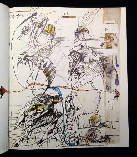 Janssen, Horst Handzeichnungen in 2 Büchern. Plakate und Traktätchen 1966 u 1975