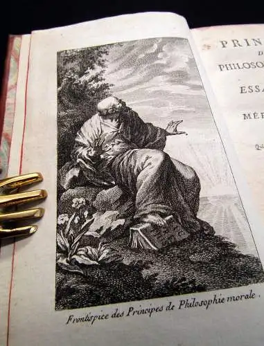Diderot, Denis Principes de la Philosophie Morale 1772 Neue Ausgabe (EA 1745)