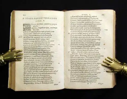 Statius, Publius Papinius P. Statii Papinii Opera quae extant 2 Tle. in 1 1595
