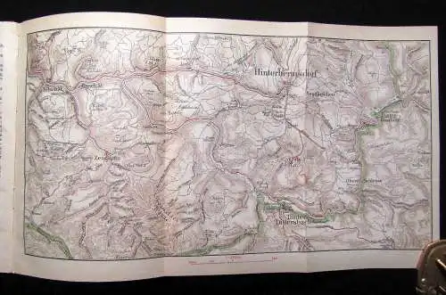 Schäfer Führer durch Nord-Böhmen 1906 Reiseführer Guide Landeskunde Ortskunde