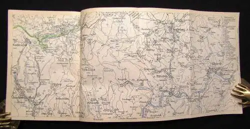 Schäfer Führer durch Nord-Böhmen 1906 Reiseführer Guide Landeskunde Ortskunde