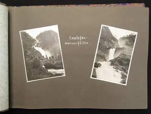 Schlee, Georg Nordlandfahren. Mit der "Monte Sarmiento" 2 Fotoalben 1926