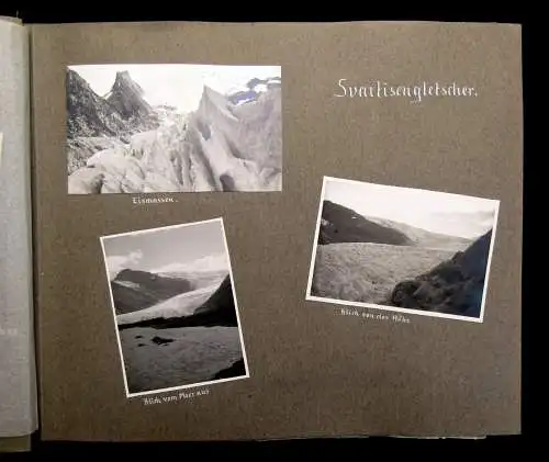 Schlee, Georg Nordlandfahren. Mit der "Monte Sarmiento" 2 Fotoalben 1926