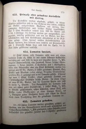 Allestein Das beste bürgerliche Kochbuch vorzüglich für das Haus berechnet 1906