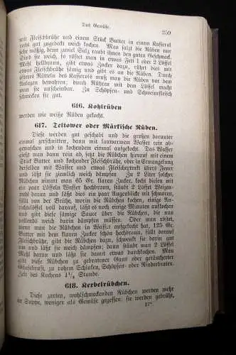 Allestein Das beste bürgerliche Kochbuch vorzüglich für das Haus berechnet 1906