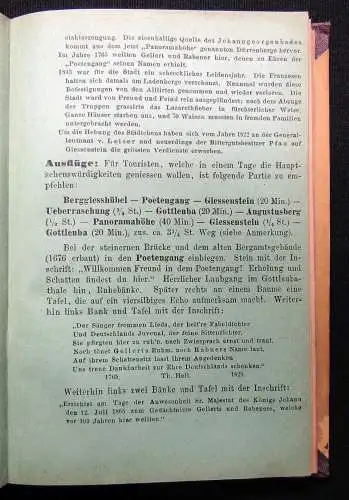 Neues Wanderbuch durch Sachsen Teil 1+2 komplett Sächs.Schweiz und Dresden 1879