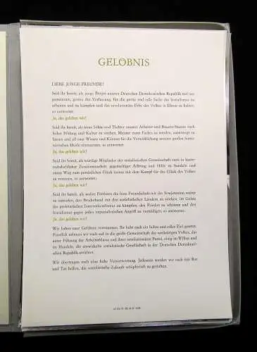 Fotomappe Jugendweihe in der Deutschen Demokratischen Republik o.J. (1974)