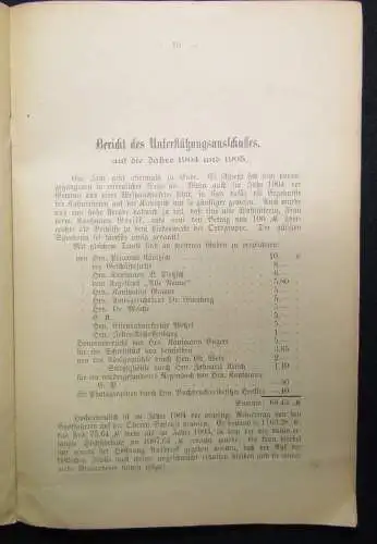 Jahresberichte der Ortsgruppe Dresden d. Gebirgsvereins f.d. Sächs. Schweiz 1906