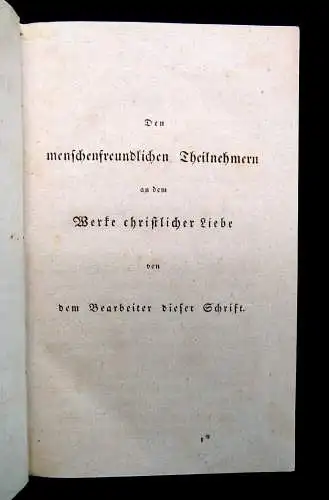 Krug, Johann Friedr. Adolph Leben des blinden Zachariä 1827 blind Blindenschule