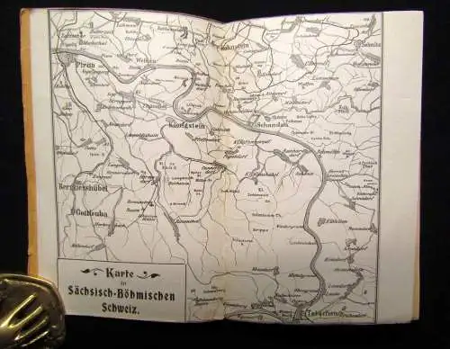 Führer durch die Sächsisch-Böhmische Schweiz Verzeichnis d. Sehenswürdigkeiten