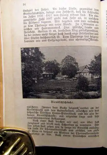 Führer durch die Sächsisch-Böhmische Schweiz Verzeichnis d. Sehenswürdigkeiten