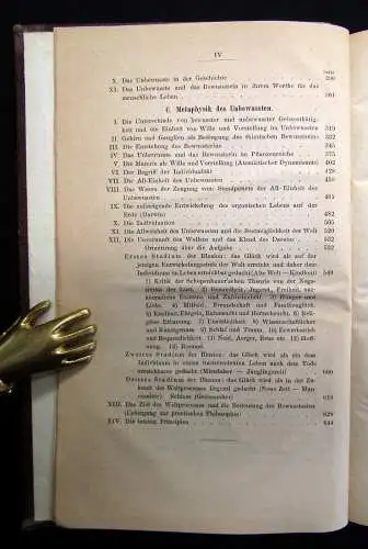 Hartmann Philosophie des Unbewussten Versuch einer Weltanschauung 1869 EA