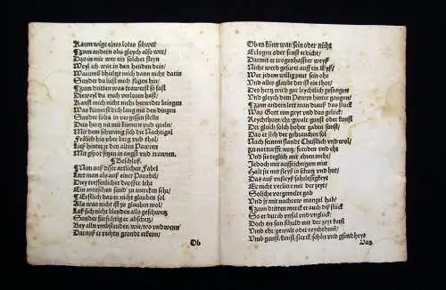 Sachs Drey guter Nützlicher lehr einer Nachtigal  o. J. [um 1560] Theologie