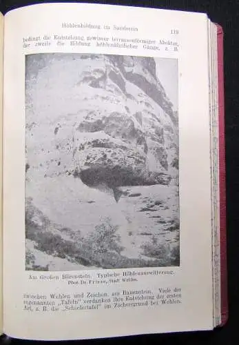 Friese Junk`s Natur-Führer Sächsische Schweiz 1925 Guide Ortskunde Landeskunde