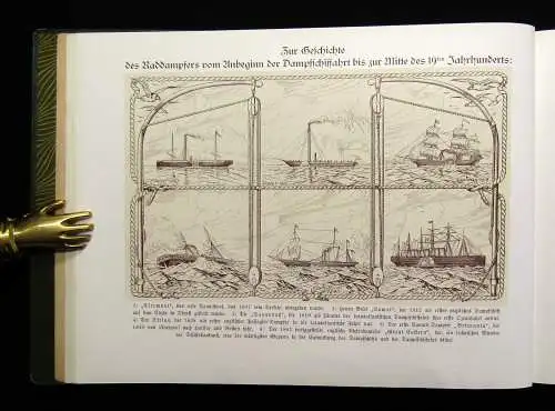 The Cunard Steamship Company Ltd In 4 1/2 Tagen über den Ocean o.J. (1907)