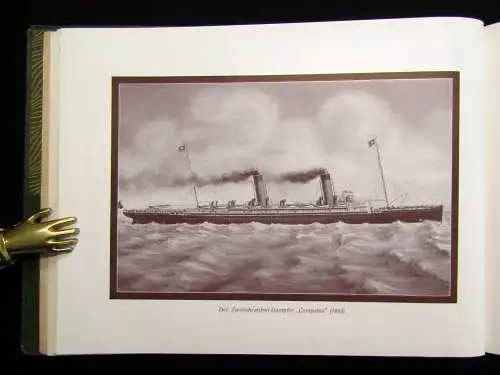 The Cunard Steamship Company Ltd In 4 1/2 Tagen über den Ocean o.J. (1907)