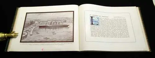 The Cunard Steamship Company Ltd In 4 1/2 Tagen über den Ocean o.J. (1907)