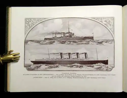 The Cunard Steamship Company Ltd In 4 1/2 Tagen über den Ocean o.J. (1907)