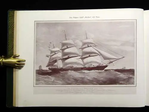 The Cunard Steamship Company Ltd In 4 1/2 Tagen über den Ocean o.J. (1907)