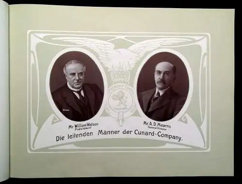 The Cunard Steamship Company Ltd In 4 1/2 Tagen über den Ocean o.J. (1907)