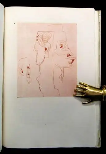 Putnam The World of Jean de Bosschere o. J. 1932 Erstausgabe Grafik Radierung