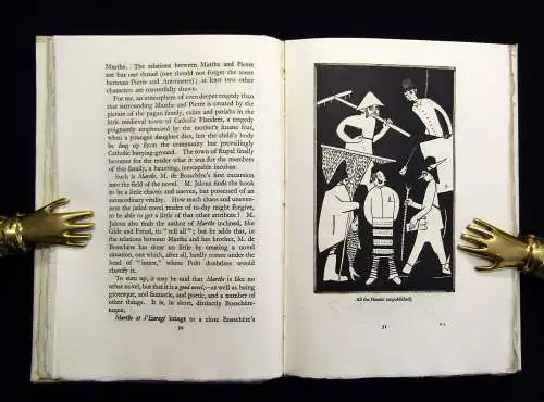 Putnam The World of Jean de Bosschere o. J. 1932 Erstausgabe Grafik Radierung