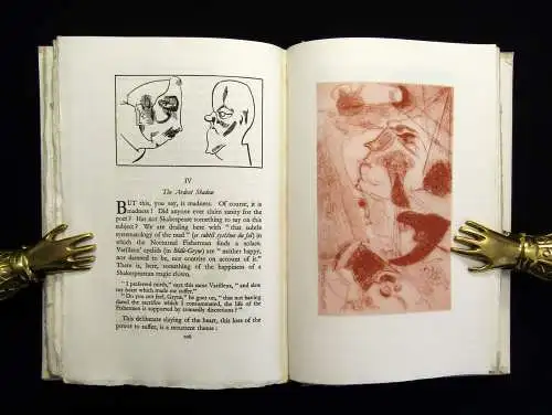 Putnam The World of Jean de Bosschere o. J. 1932 Erstausgabe Grafik Radierung