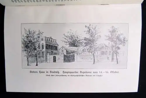 Brabant/Seyfert Deutsche Schlachtfelder Völkerschlacht bei Leipzig 1913 Band 5
