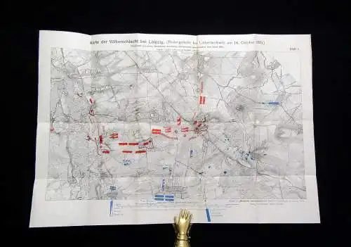 Brabant/Seyfert Deutsche Schlachtfelder Völkerschlacht bei Leipzig 1913 Band 5