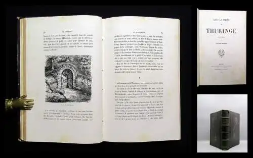 Humbert, Edouard Dans La Foret De Thuringe Voyage D`Etude 1862 Reise Abenteuer