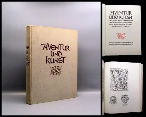 Bauer Aventur und Kunst 1940 Erfindung bewegliche Letter Kunst Kultur Chronik