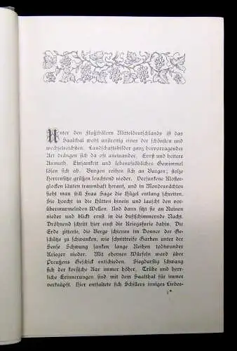 Trinius Durch´s Saalthal 1834 Geographie Landeskunde Ortskunde Führer Guide