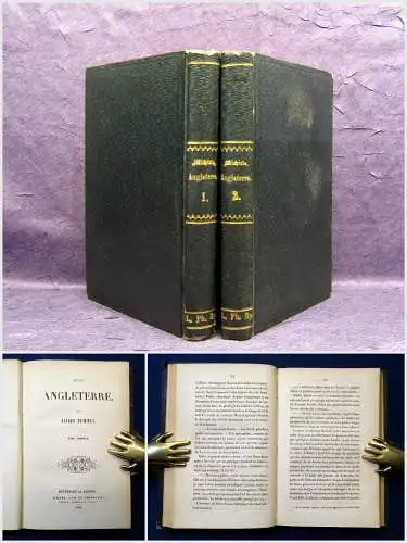 Michiels Angleterre 2 Bde 1844 Belletristik Lyrik Poesie französisch mb