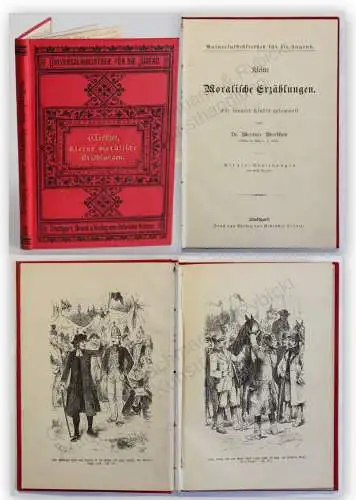 Werther Kleine moralische Erzählungen um 1900 Kinder Geschichten Jugend xy