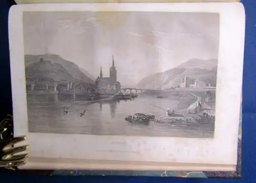 Bulwer`s Pilger des Rheins 1834 Erzählung Belletristik Literatur js