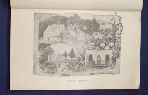 Führer von Warmbad bei Wolkenstein 1925 Landeskunde Sachsen Saxonica js