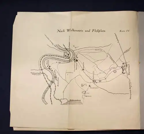 Führer von Warmbad bei Wolkenstein 1925 Landeskunde Sachsen Saxonica js