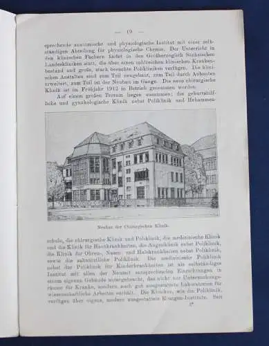 Jena als Universität und Stadt im Sommer 1913 Ortskunde Landeskunde Thüringen js