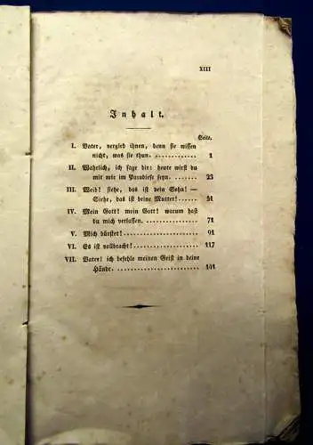 Knippenberg, Christian Ludwig 1830 Golgatha oder Predigten (...) am