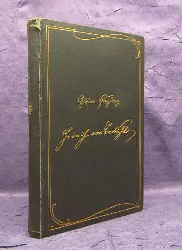 Freytag Gustav u. Heinrich von Treitschke im Briefwechsel 1900 js