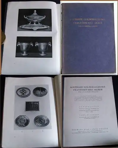 Katalog Kostbare Goldemaildosen Französisches Silber des 18.Jh 1930 Antiquitäten