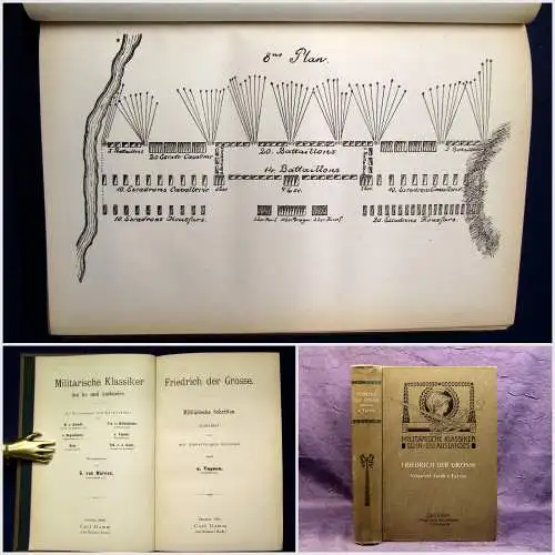 Taysen Friedrich der Grosse Militärische Klassiker des In-und Auslandes 1901 mb