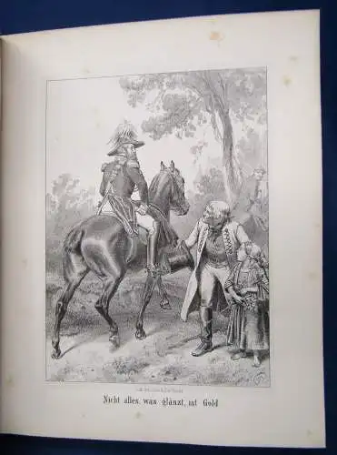 Deutsche Sprüchwörter um 1850 20 Original Lithographien Kunst Kultur  js