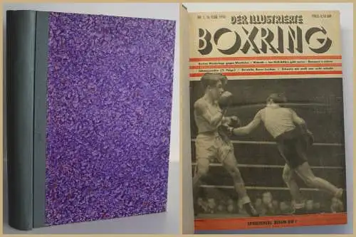 Der illustrierte Boxring Jahrgang 2 Hefte 7,9-52 1950 Sport Geschichte Boxen sf