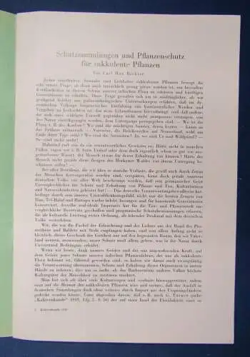 Kakteenkunde Lieferung 1-2 ( von 3)  1943 Botanik Natur Forschung Phytologie js