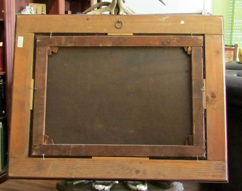 Schlacht - Der Scheich mit seinen Getreuen. Öl auf Leinwand HM Staackmann M 07 6