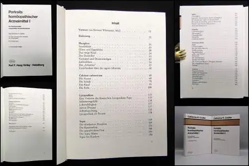 Coulter Portraits homöopathischer Arzneimittel 2 Bde. 1991,88 Psychosomatik