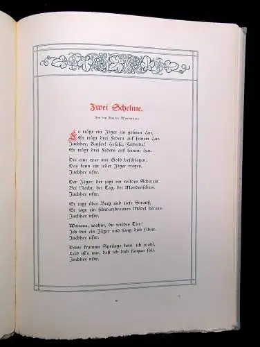 Dreher Konrad Waldhornlieder Jagdlieder aus alter und neuer Zeit 1905 Jagd Jäger