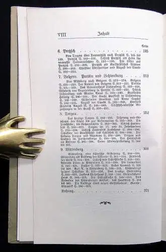 Schmidt Kursächsische Streifzüge 1. Bd 1913 Meißen-Wittenberg 23Federzeichnungen